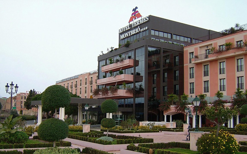 Entrada Hotel Termes Montbrió del Cmp