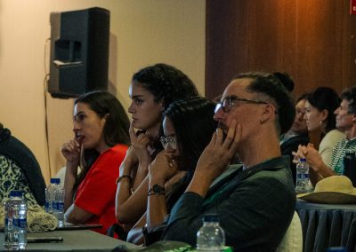 Row of symposium participants listening attentively during a scientific presentation at DNSG 2026.
